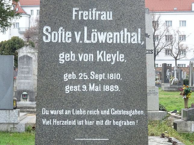 Kleylehof, Sophie von Lwenthal