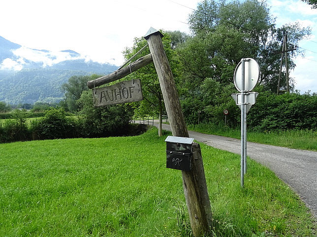 Jenbach, Abzweigung Auhof