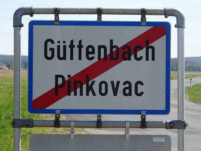 Gttenbach, Ortstafel
