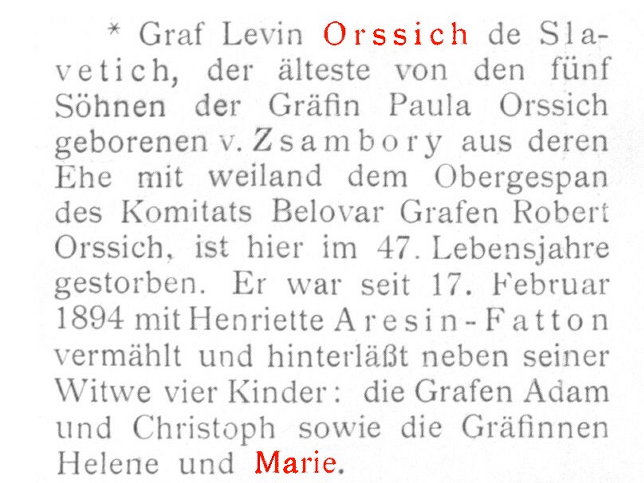 Levin Orssich de Slavetich