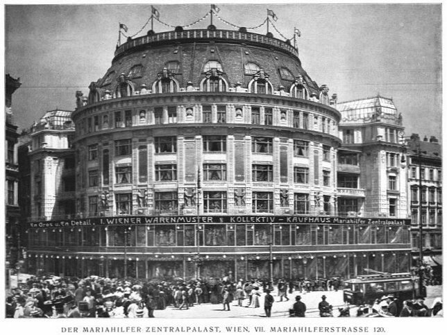 Wiener Warenhuser um 1900