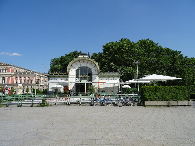 Otto-Wagner-Pavillons auf dem Karlsplatz