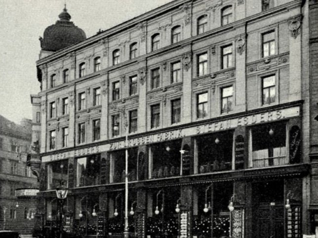 Wiener Warenhuser um 1900