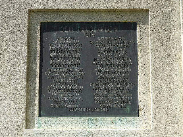 Kriegerdenkmal Oberlaa