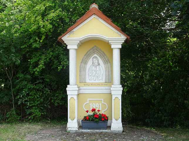 Parbasdorf, Marienbildstock