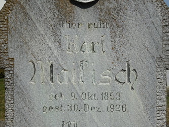 Friedhof Deutsch Tschantschendorf