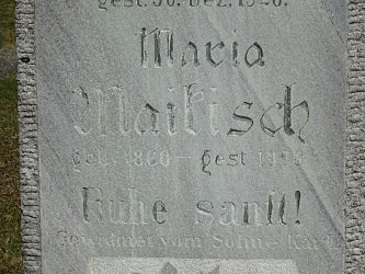 Friedhof Deutsch Tschantschendorf