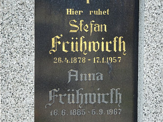Friedhof Edlitz im Burgenland