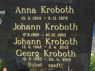 Friedhof Gerersdorf bei G�ssing