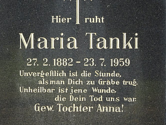 Friedhof Gerersdorf bei G�ssing