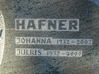 Friedhof Gerersdorf bei G�ssing