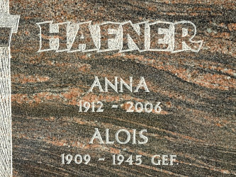 Friedhof Gerersdorf bei G�ssing