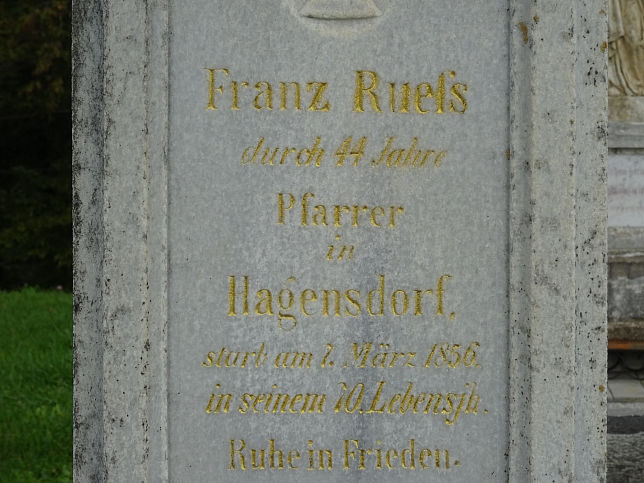 Hagensdorf, Friedhof