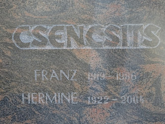 Friedhof Kroatisch Tschantschendorf