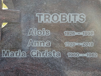 Friedhof Kroatisch Tschantschendorf