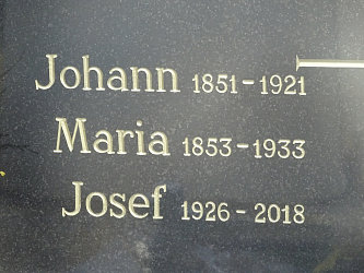 Friedhof Kroatisch Tschantschendorf