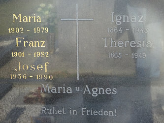 Friedhof Kroatisch Tschantschendorf