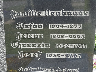 Friedhof Moschendorf