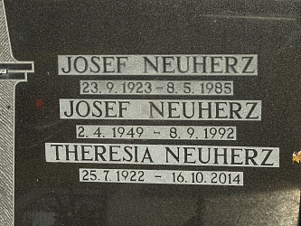 Friedhof Neustift bei G�ssing