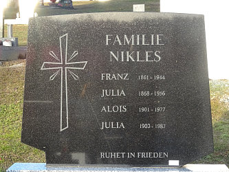 Friedhof Neustift bei G�ssing