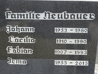 Friedhof Tschanigraben