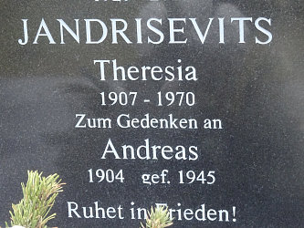 Friedhof Tudersdorf