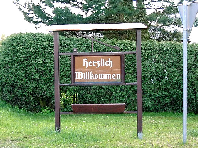 Altschlaining, Willkommen