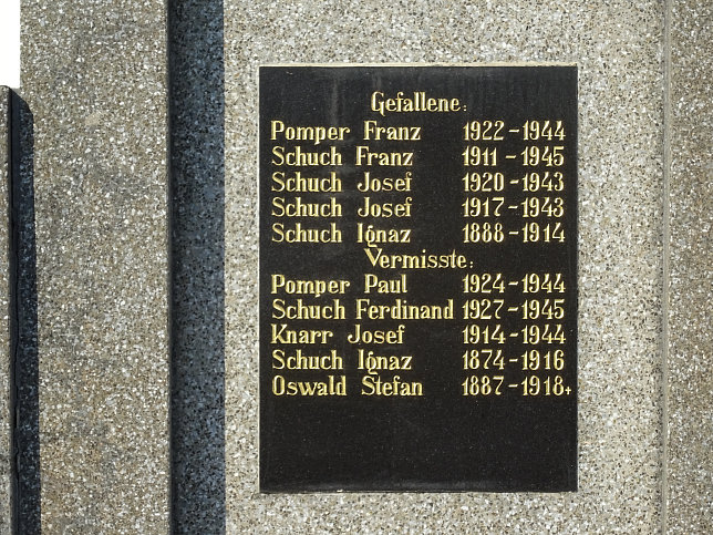 Grobachselten, Kriegerdenkmal