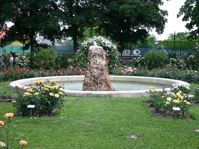 Bad Sauerbrunn, Rosarium im Kurpark