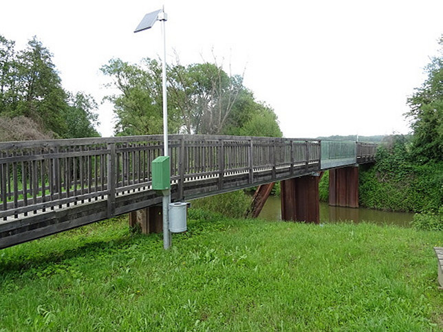 Bildein, Grenzerfahrungsweg, Grenzsteg