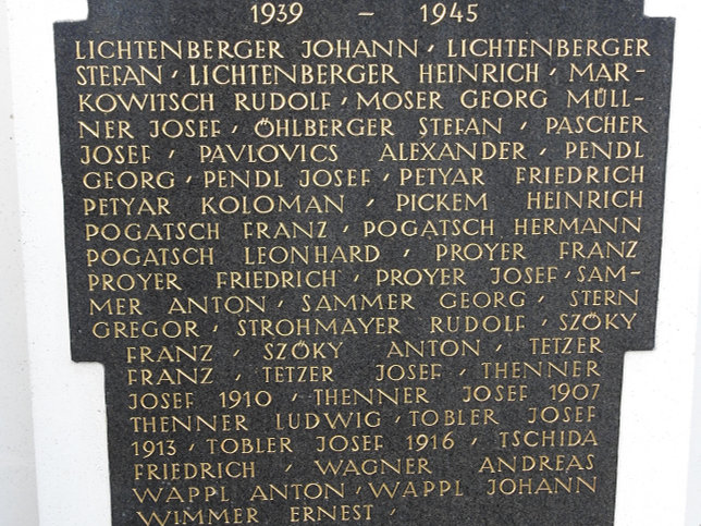 Breitenbrunn, Kriegerdenkmal