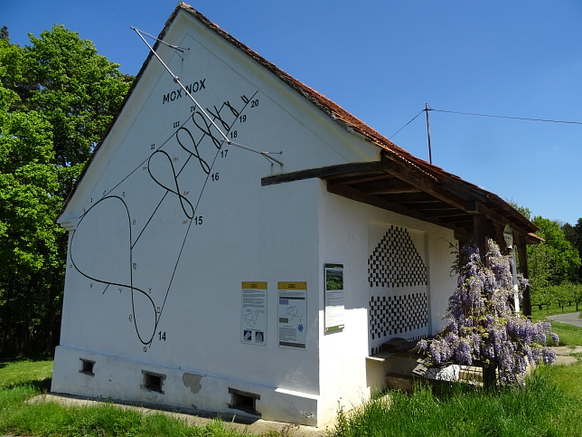 Burgauberg, Sonnenuhr