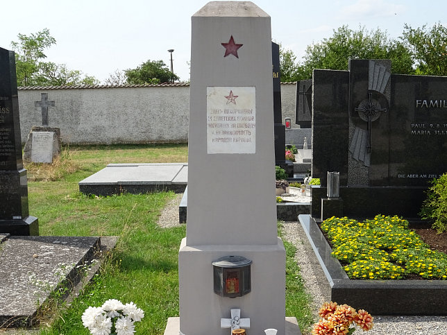 Deutsch Jahrndorf, Sowjetische Soldaten
