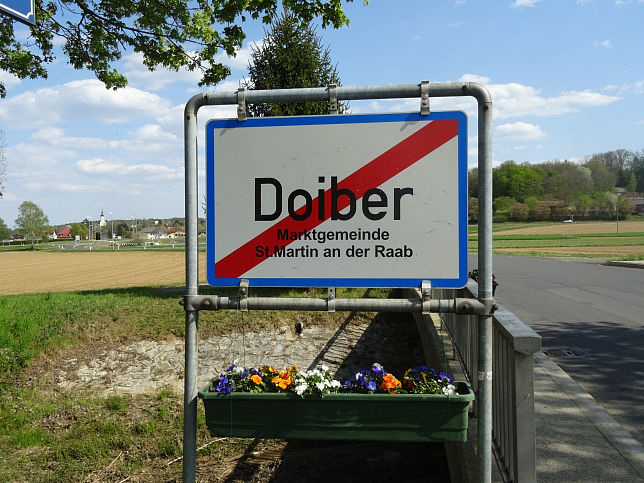 Doiber, Ortstafel