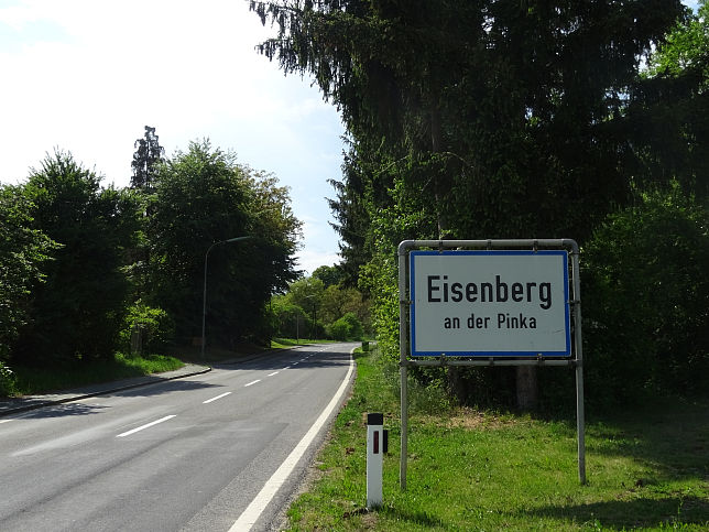 Eisenberg, Ortstafel