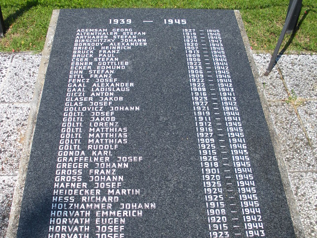 Frauenkirchen, Kriegerdenkmal
