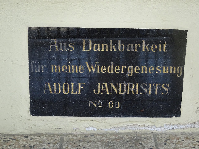 Gamischdorf, Bildstock, Siehe deine Mutter