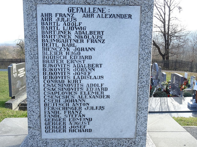 Gssing, Kriegerdenkmal