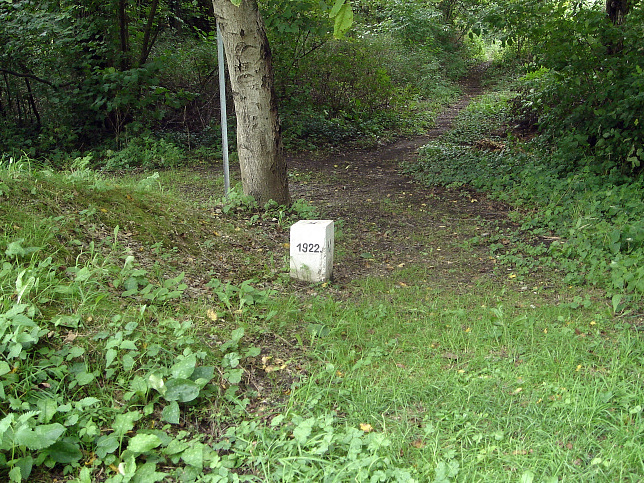 Helenenschacht, Grenzstein