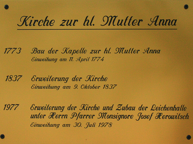 Hochstra, Kath. Filialkirche hl. Anna