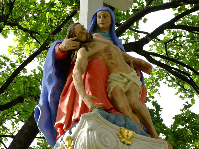 Kittsee, Blaues Kreuz