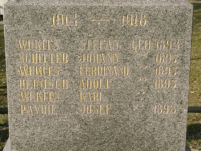 Miedlingsdorf, Kriegerdenkmal