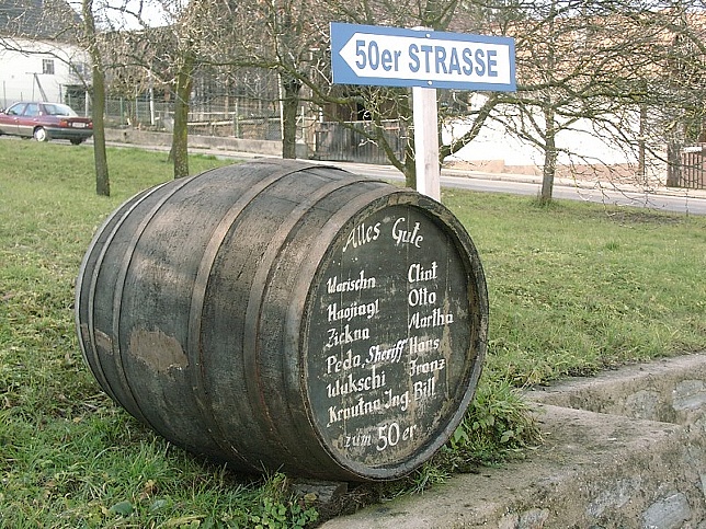 Mischendorf, 50er Strae