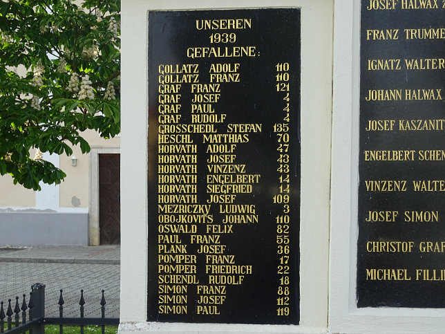 Mischendorf, Kriegerdenkmal
