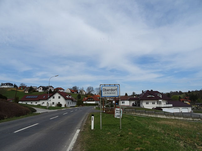 Oberdorf, Ortstafel