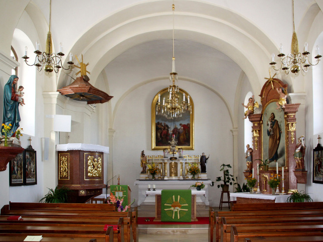 Oberrabnitz, Filialkirche Christi Himmelfahrt