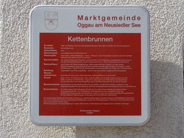 Oggau, Kettenbrunnen