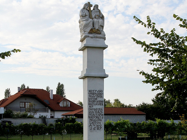 Podersdorf am See, Dreifaltigkeitssule