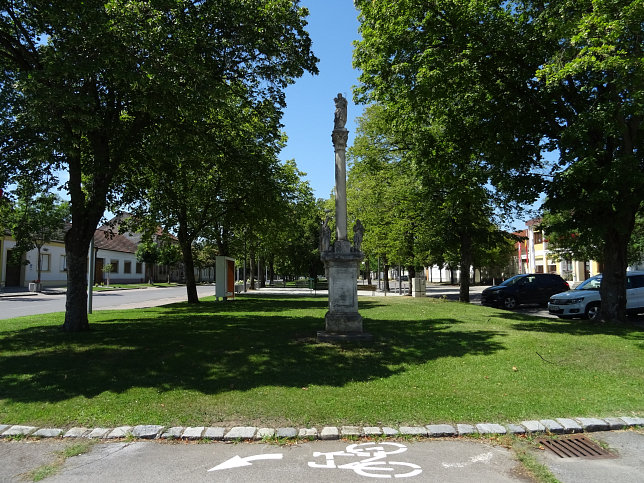 Sankt Andr am Zicksee, Figurenbildstock, Guter Hirte