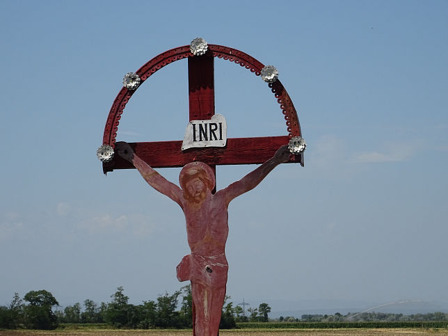 Tadten, Holzkreuz Obere Hauptstrae